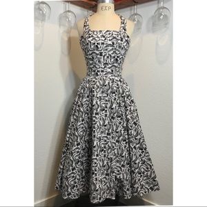 Unique Retro Halter Dress